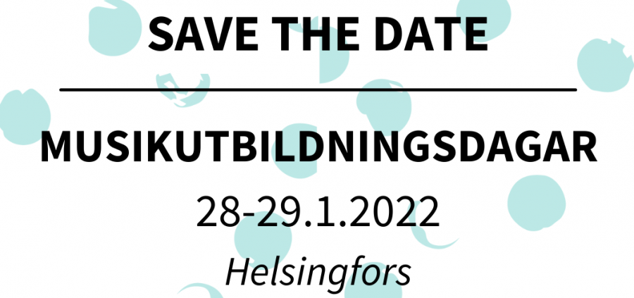 Featured image for “Save the date: Musikutbildningsdagar 2022”