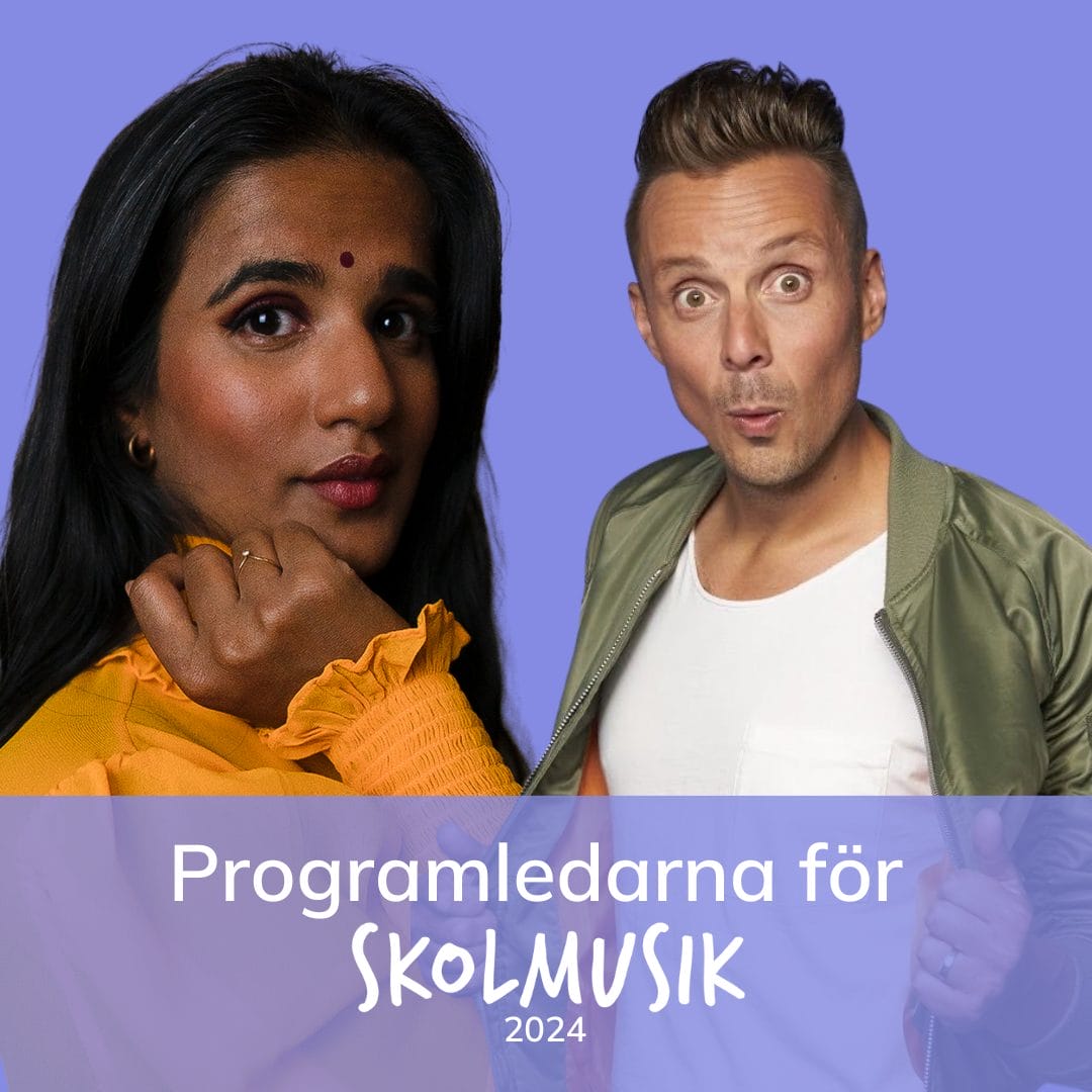 Featured image for “Jonathan och Tika är värdar för Skolmusik 2024!”